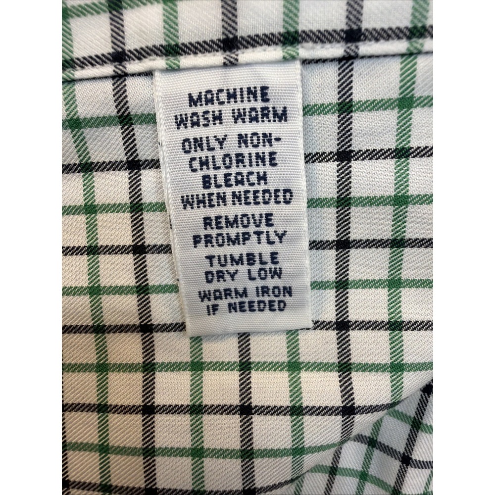 RALPH LAUREN MEN'S CLASSIC FIT GREEN CHECKED BUTTON DOWN SHIRT SIZE 4XLT NWT - Picture 11 of 16